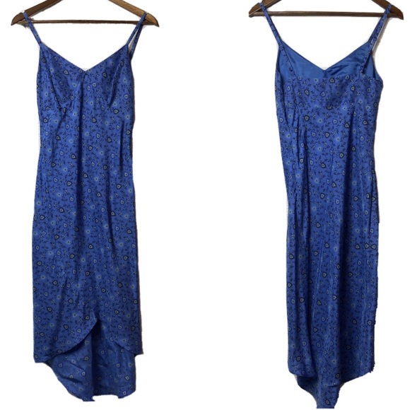 Express Dresses & Skirts - Vintage Express 90s Y2K blouse silk slip dress